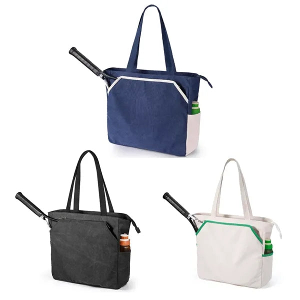 Tennis Tote Bag Canvas Large Sports Handbag