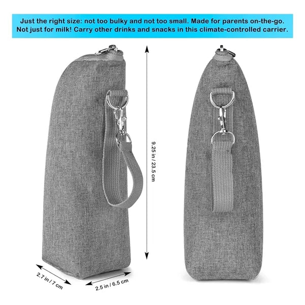 Insulated Baby Bottle Cooler Breastmilk Warmer Bag