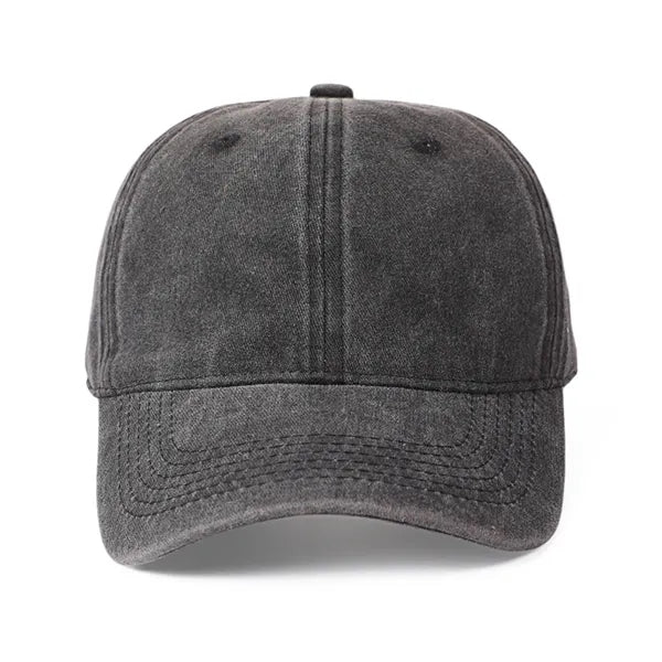 Adjustable Metal Buckle Baseball Cap for Men Women