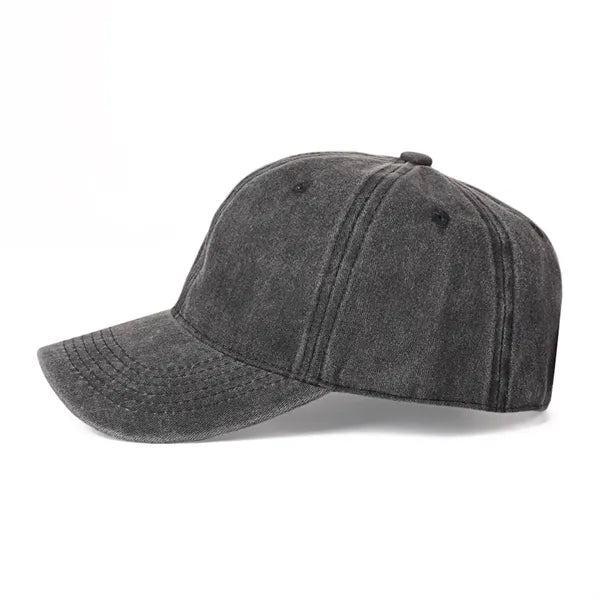 Adjustable Metal Buckle Baseball Cap for Men Women
