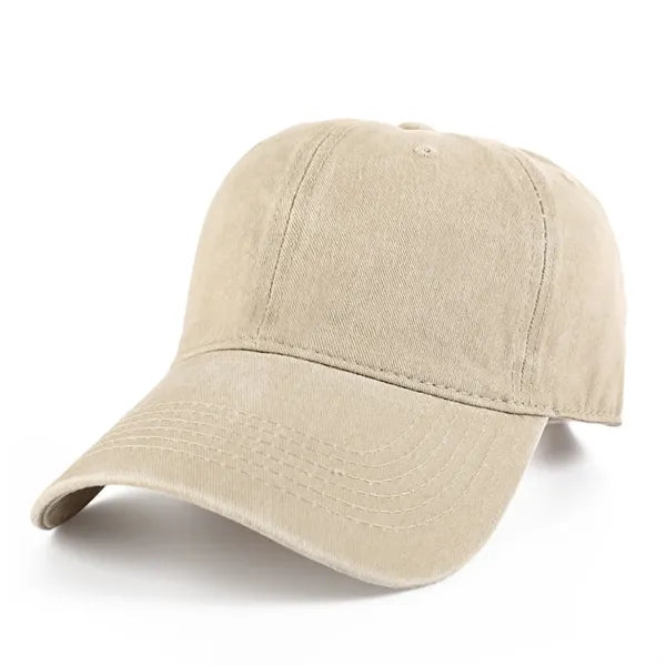 Adjustable Metal Buckle Baseball Cap for Men Women