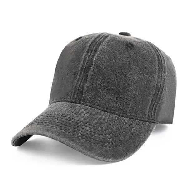 Adjustable Metal Buckle Baseball Cap for Men Women
