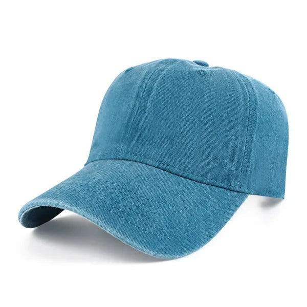 Adjustable Metal Buckle Baseball Cap for Men Women