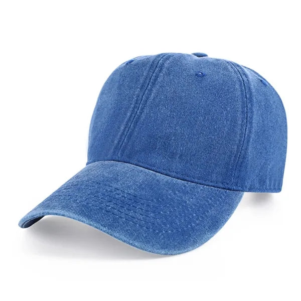 Adjustable Metal Buckle Baseball Cap for Men Women