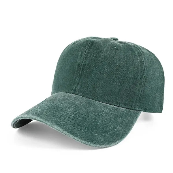 Adjustable Metal Buckle Baseball Cap for Men Women
