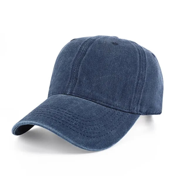 Adjustable Metal Buckle Baseball Cap for Men Women