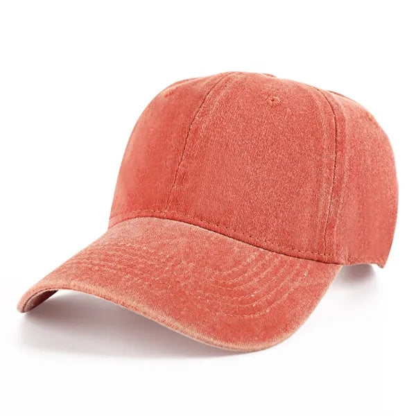 Adjustable Metal Buckle Baseball Cap for Men Women