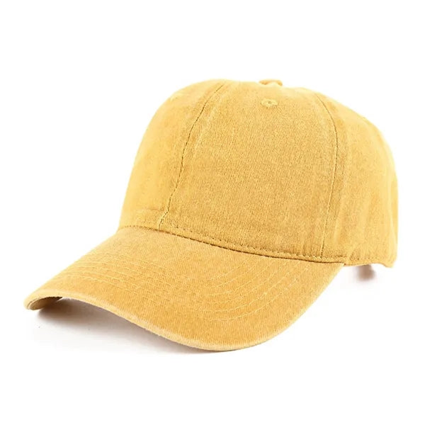 Adjustable Metal Buckle Baseball Cap for Men Women