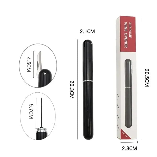 Pressure Wine Opener With Foil Cutter