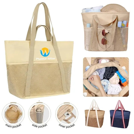 Multifunctional Beach Waterproof Bag with Zipper Cruise