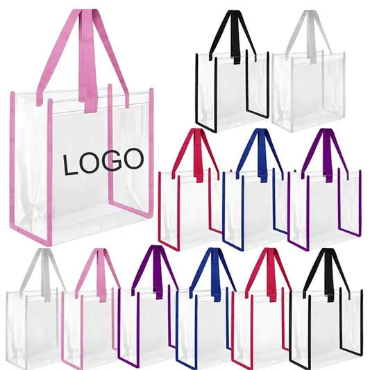 PVC Transparent Shopping Bags