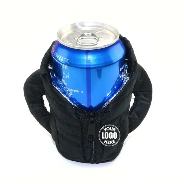 Beer Coat The Puffy Beverage Jacket Insulated Can Cooler