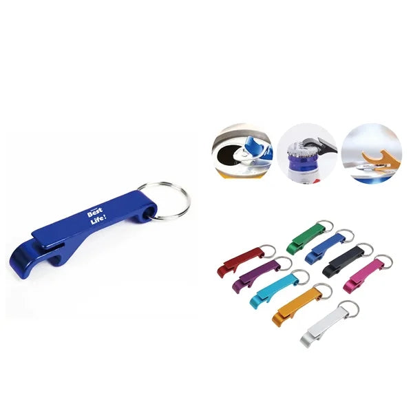 Metal Bottle Opener Keychain