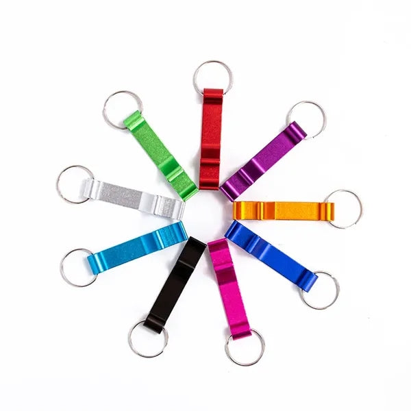 Metal Bottle Opener Keychain