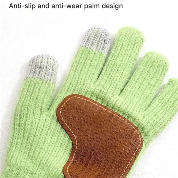 Warm Touchscreen Knit Winter Gloves for Men Women