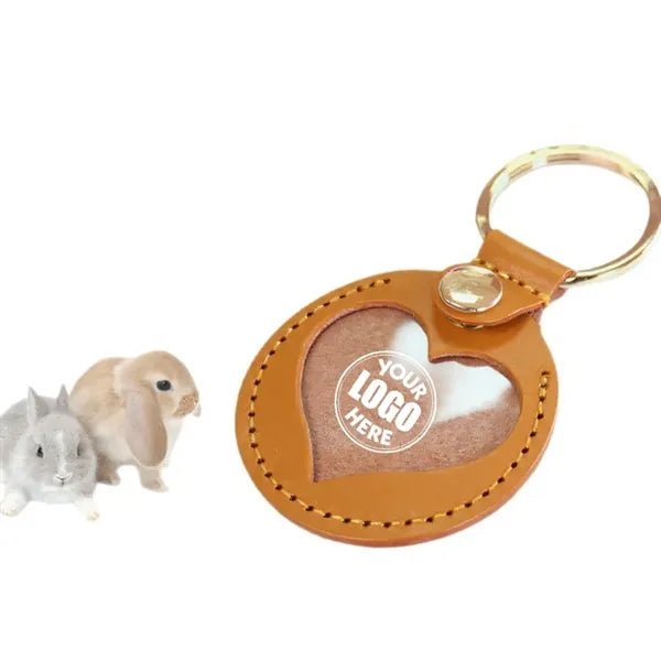 Pet Hair Memorial Keychain - Portable Fur Collector