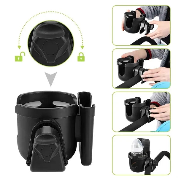 Stroller Cup Holder with Phone