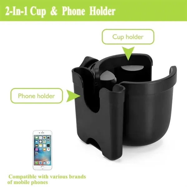 Stroller Cup Holder with Phone