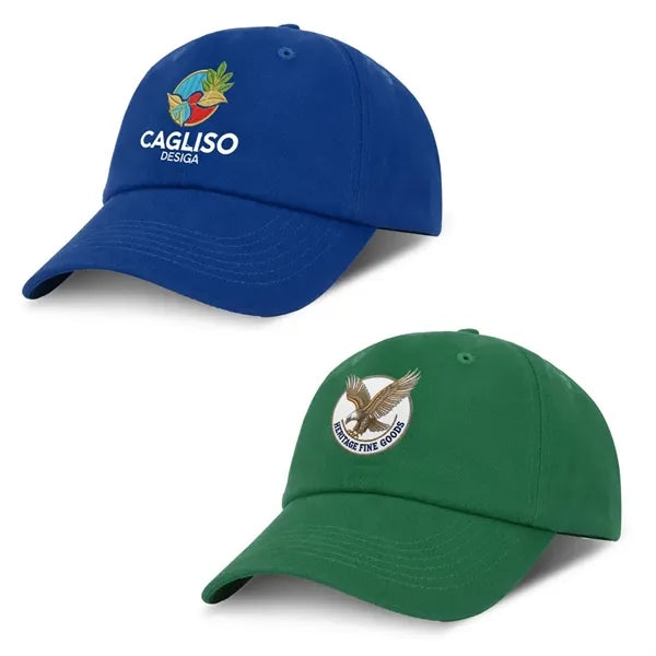 Brushed Cotton Twill Baseball Cap