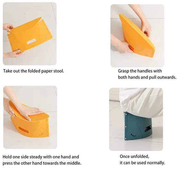 Portable Folding Stool with Carry Handle