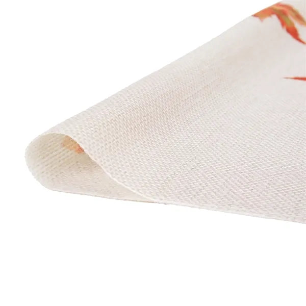 12"x18" Custom Welcome Linen Double Sided Garden Flag