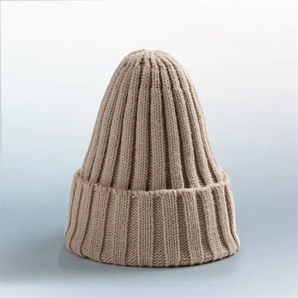 Warm Brimless Knit Beanie Hat for Men Women