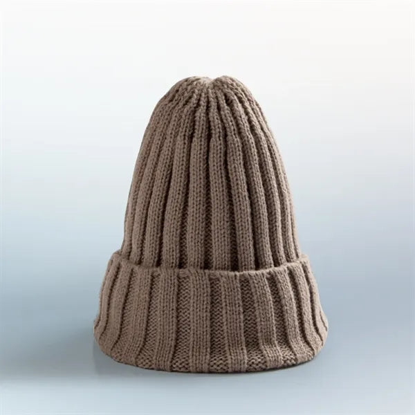Warm Brimless Knit Beanie Hat for Men Women