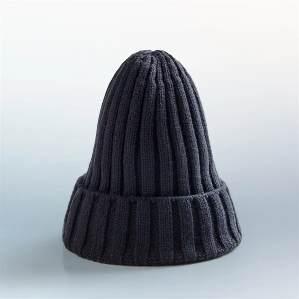 Warm Brimless Knit Beanie Hat for Men Women
