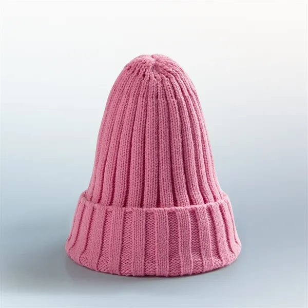 Warm Brimless Knit Beanie Hat for Men Women