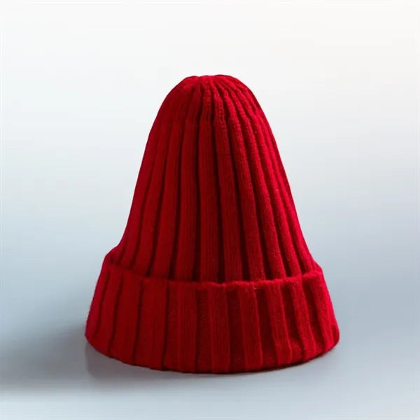 Warm Brimless Knit Beanie Hat for Men Women