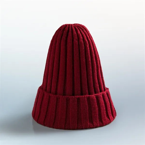 Warm Brimless Knit Beanie Hat for Men Women