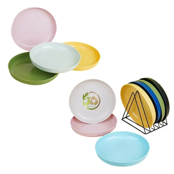 Wheat Straw Eco Friendly Salad Plate
