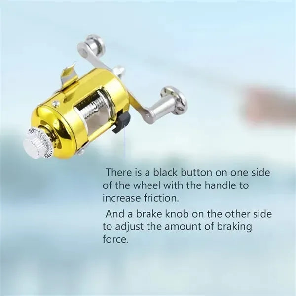 Portable Pocket Telescopic Mini Fishing Pole Pen