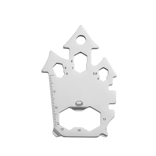 Portable Camping Multi-Functional Pocket Keychain Tool Card