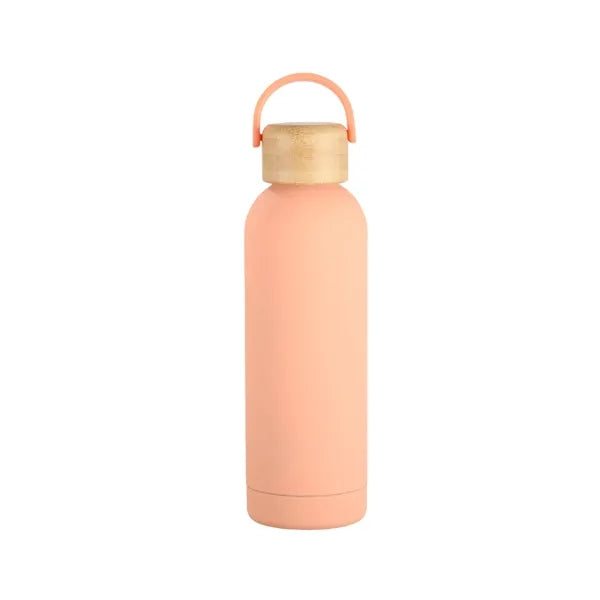 17oz Matte Stainless Steel Water Bottle Double Wall