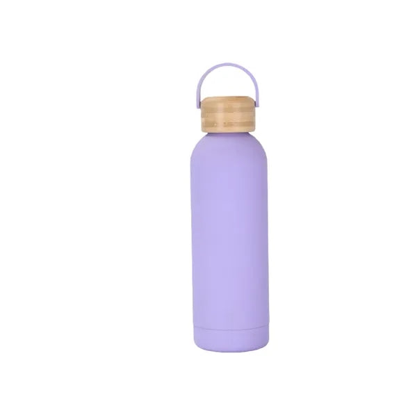 17oz Matte Stainless Steel Water Bottle Double Wall
