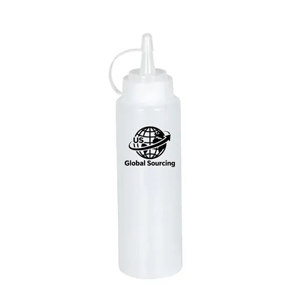 7oz. Single-hole Plastic Squeeze Condiment Bottle