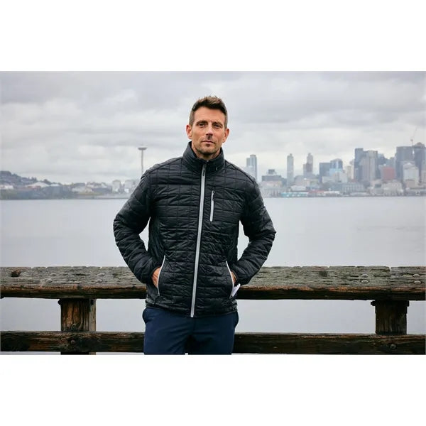 Cutter & Buck Rainier Recycled Insulated Puffer Mens Big ...