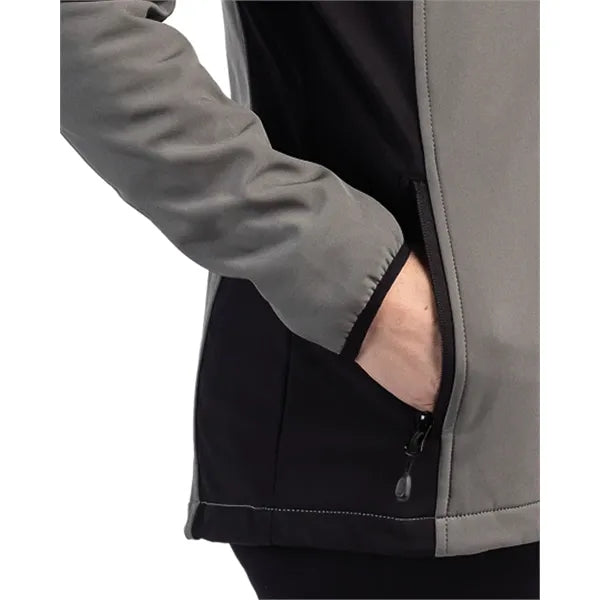 Clique Narvik Recycled Colorblock Stretch Softshell Women...