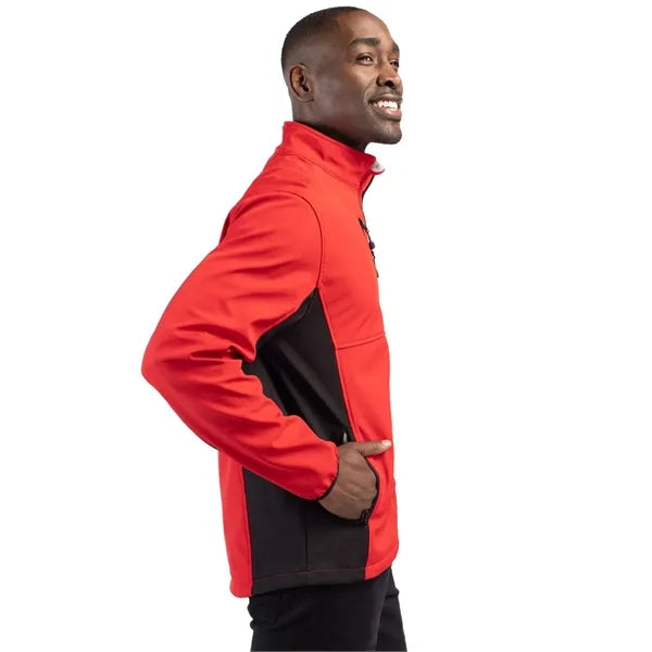 Clique Narvik Recycled Colorblock Stretch Softshell Mens ...