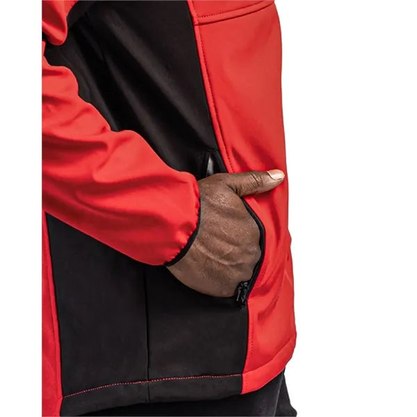 Clique Narvik Recycled Colorblock Stretch Softshell Mens ...