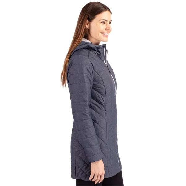 Cutter & Buck Rainier Recycled Insulated Puffer Womens Fu...