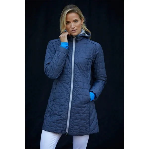Cutter & Buck Rainier Recycled Insulated Puffer Womens Fu...