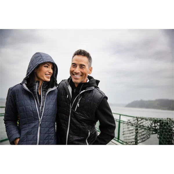 Cutter & Buck Rainier Recycled Insulated Puffer Womens Fu...