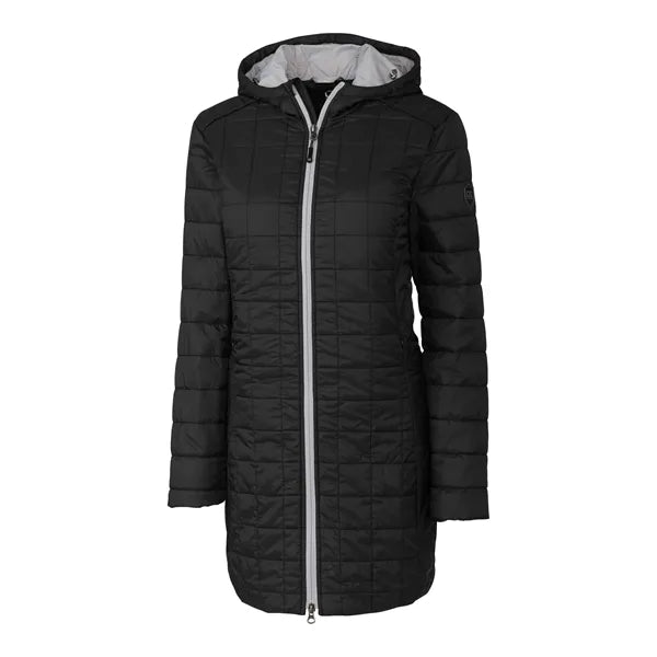 Cutter & Buck Rainier Recycled Insulated Puffer Womens Fu...