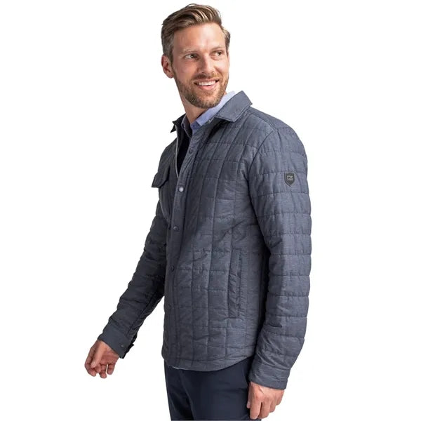Cutter & Buck Rainier Recycled Insulated Puffer Mens Full...