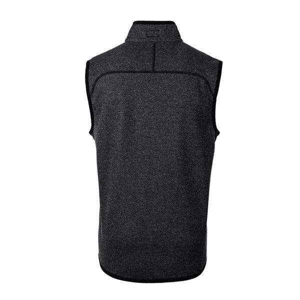 Cutter & Buck Mainsail Sweater-Knit Mens Full Zip Vest