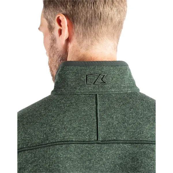 Cutter & Buck Mainsail Sweater-Knit Mens Full Zip Vest