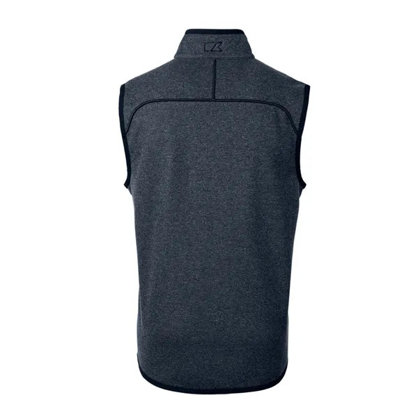 Cutter & Buck Mainsail Sweater-Knit Mens Full Zip Vest