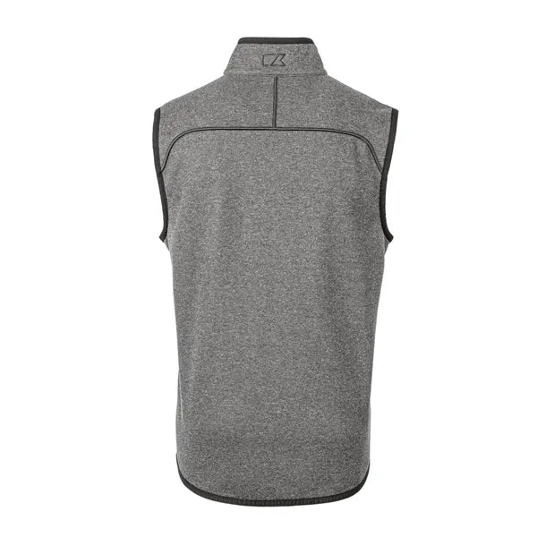 Cutter & Buck Mainsail Sweater-Knit Mens Full Zip Vest